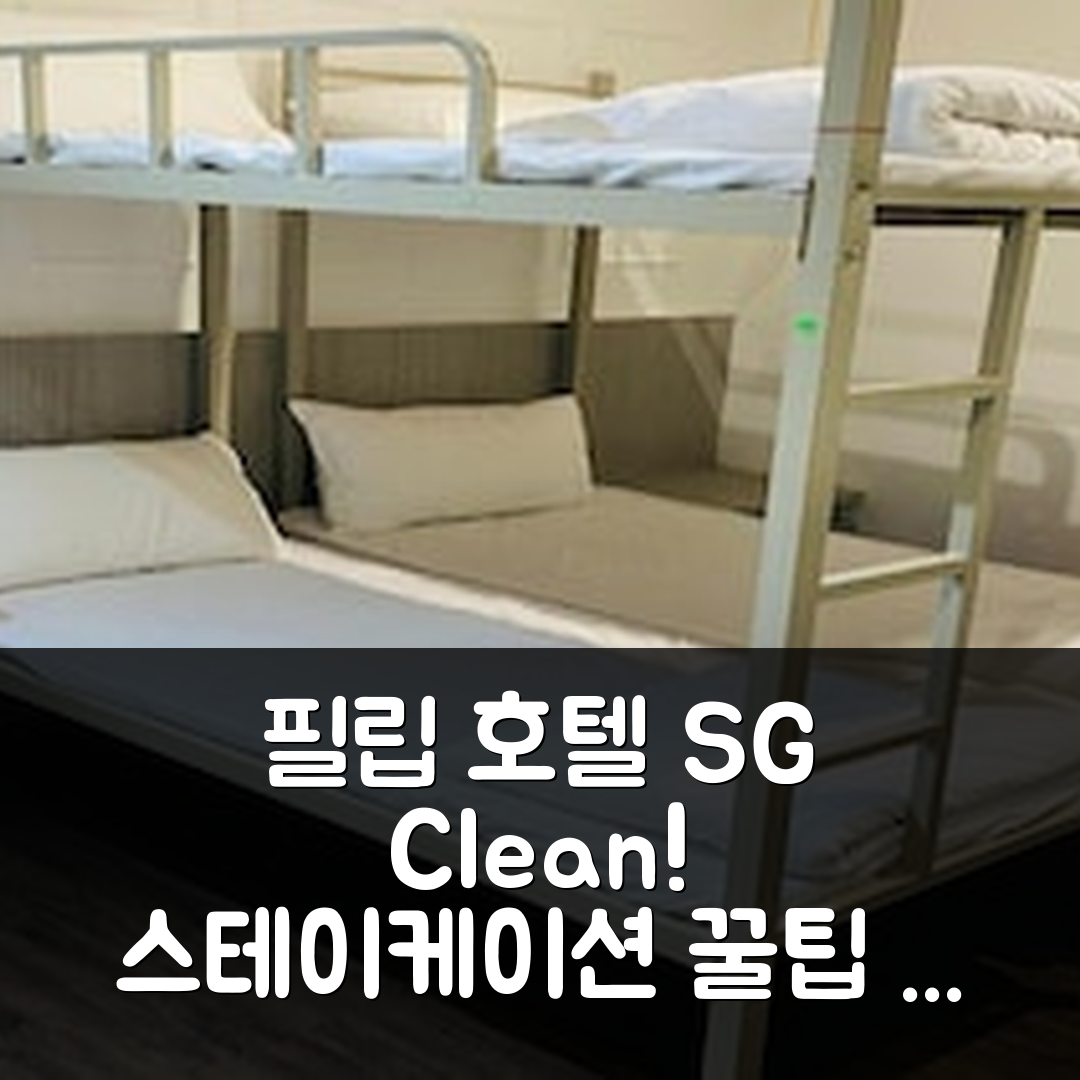 필립 호텔 SG Clean 및 스테이케이션 승인 Philip Hotel, 싱가포르 후기와 대박 할인 꿀팁!